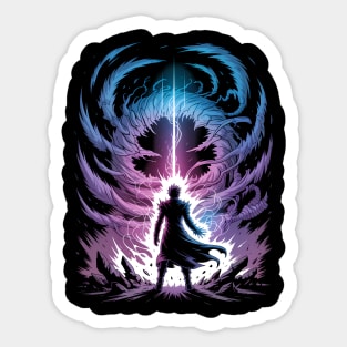 the solo jin woo Sticker